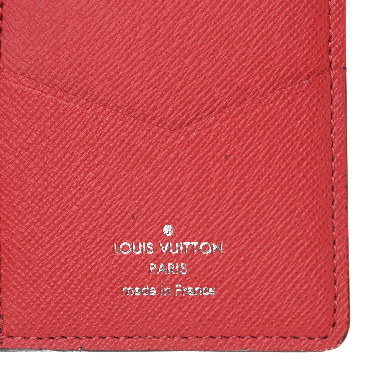 Louis Vuitton Taiga Pocket Organizer Blue Marine 6 of 7