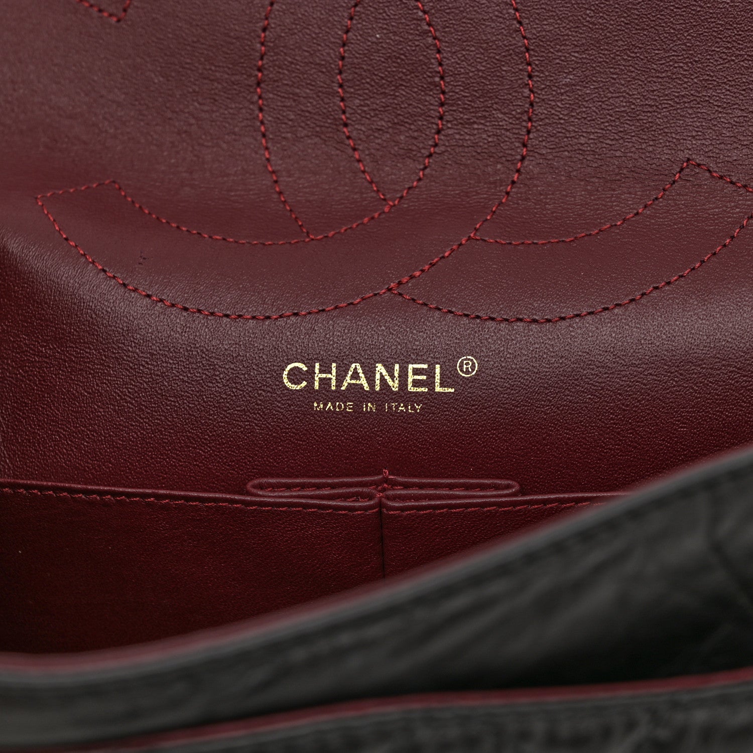 Chanel Aged Calfskin Quilted 2.55 Reissue 227 Flap Black 6 of 10