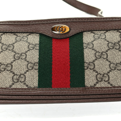 Gucci GG Supreme Monogram Web Ophidia Crossbody Beige New Acero 6 of 6