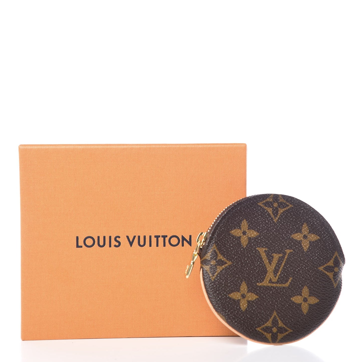 Monogram Round Coin Purse