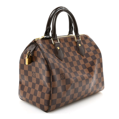 Louis Vuitton Damier Ebene Speedy 25 3 of 10
