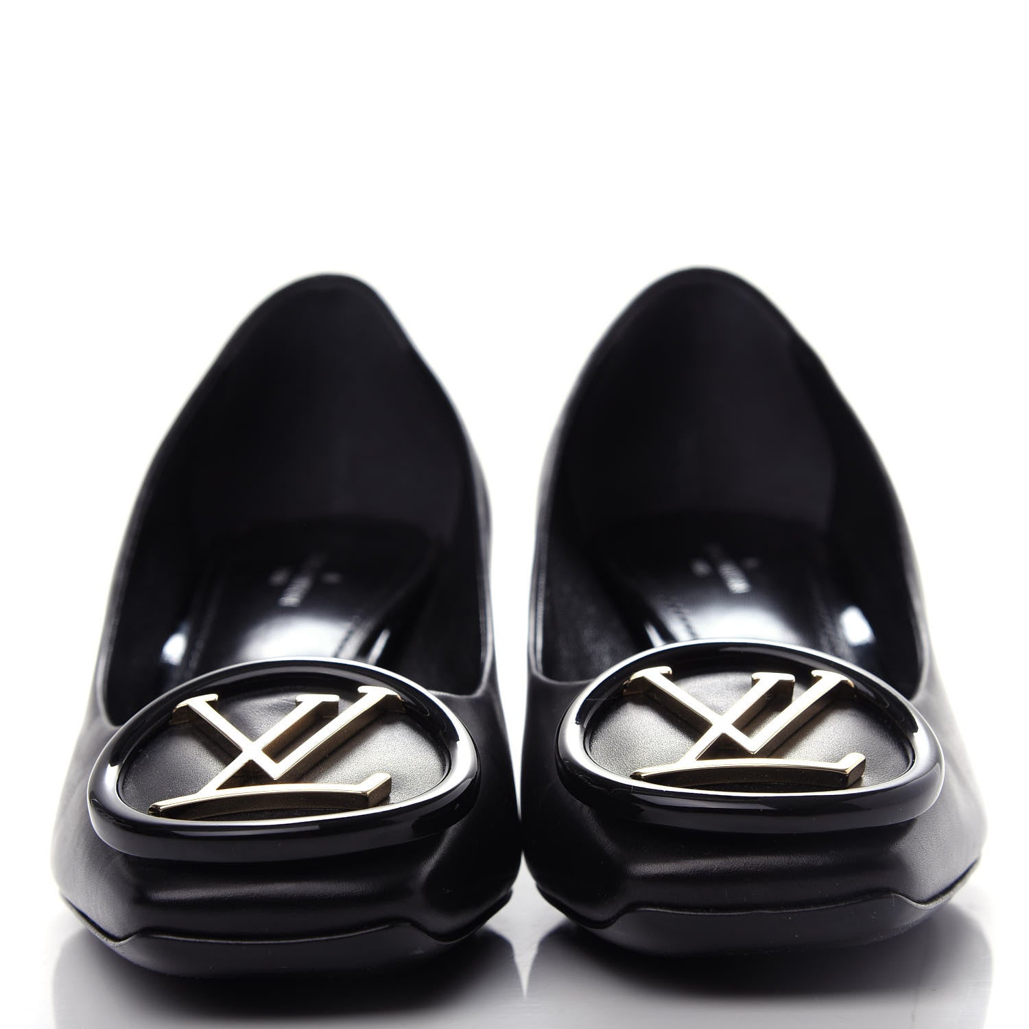 Louis Vuitton Calfskin Madeleine Pumps 36 Black 2 of 10