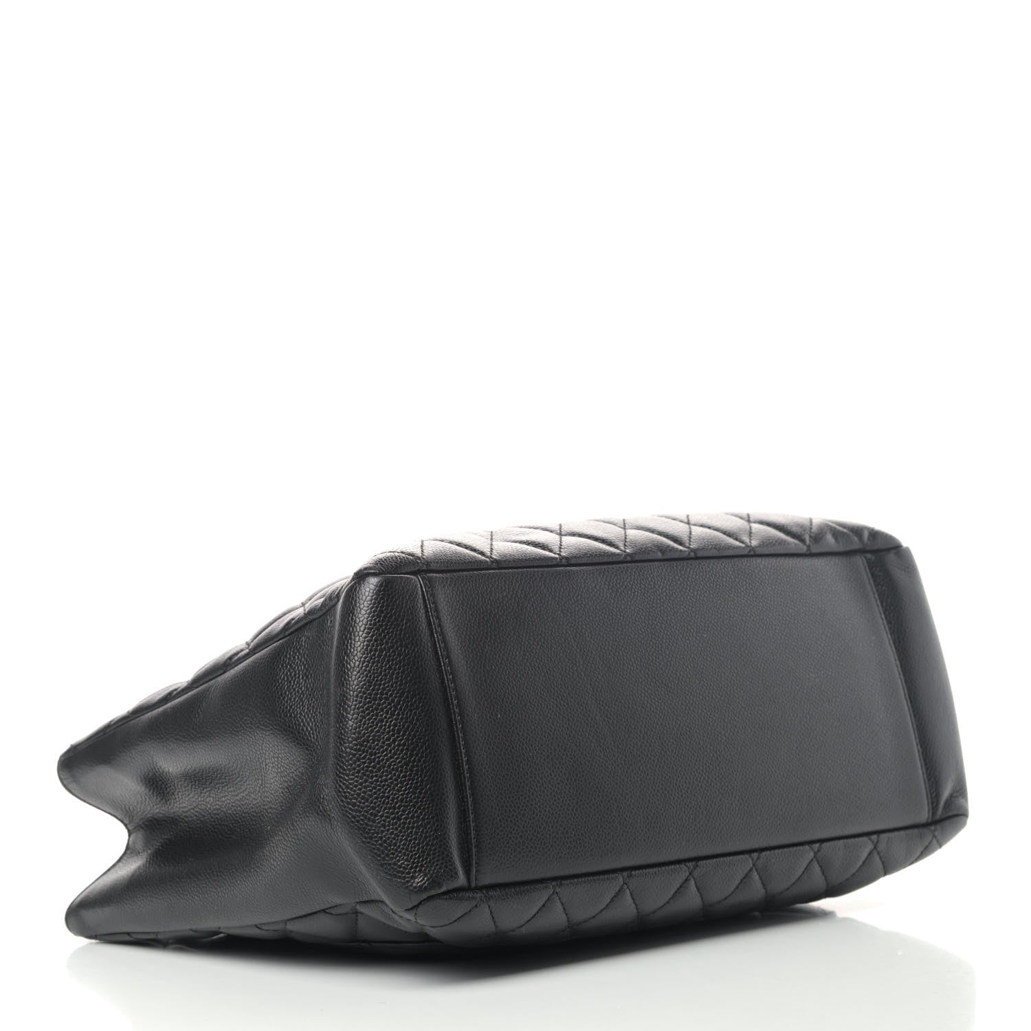 Chanel Caviar Quilted Grand Shopping Tote GST Black 3 of 5
