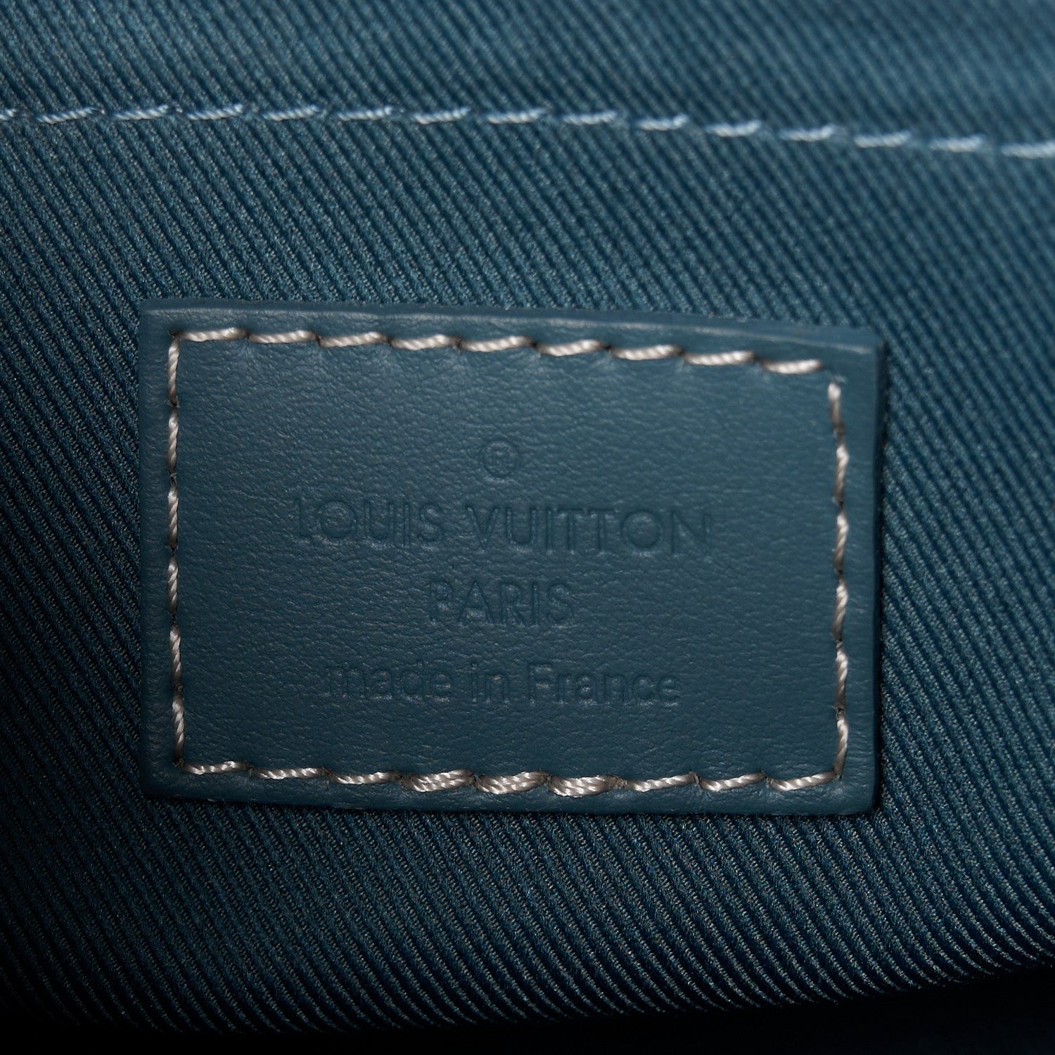 Louis Vuitton Monogram Washed Denim Keepall Bandouliere 25 6 of 11