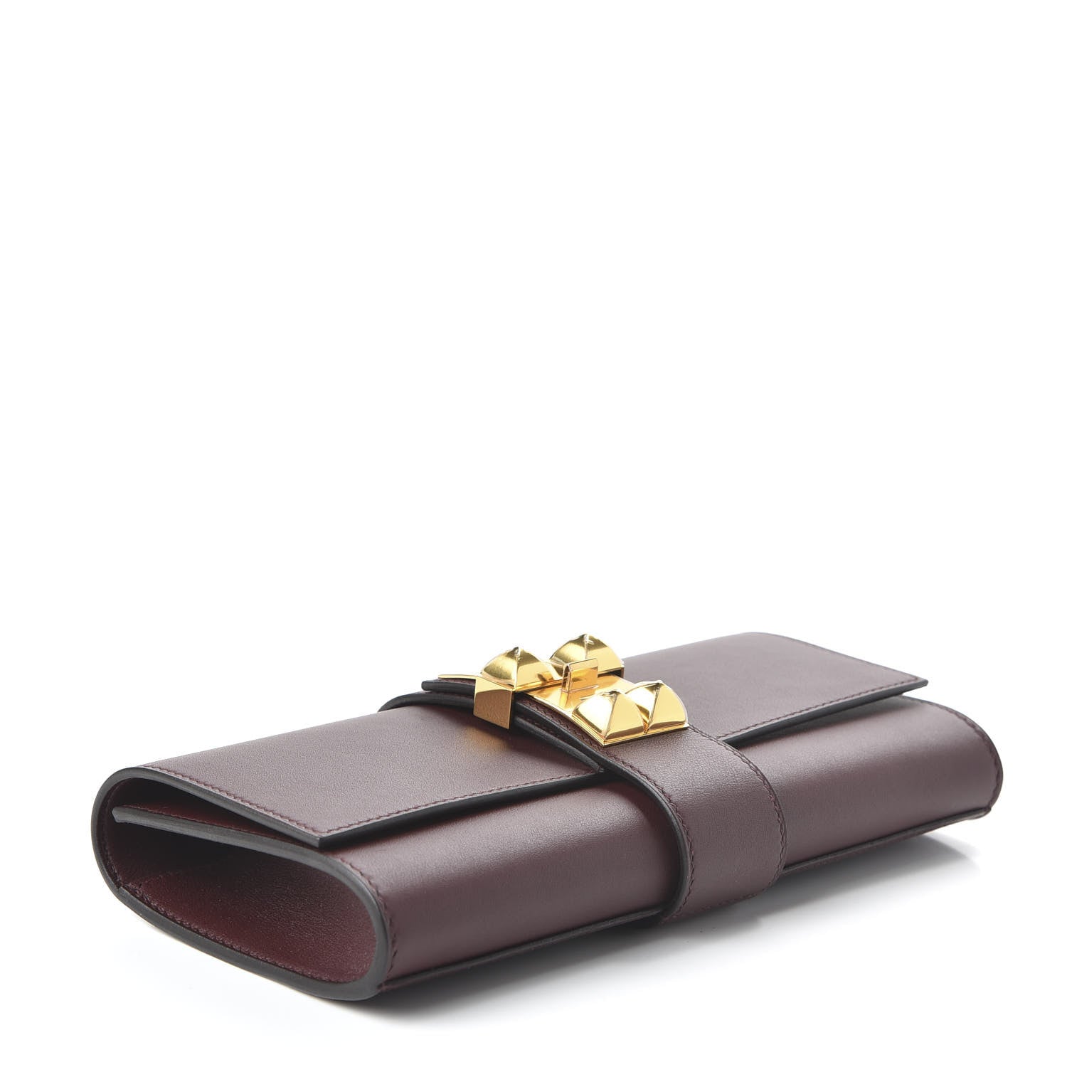 Hermes Swift Medor 23 Clutch Bordeaux 4 of 11