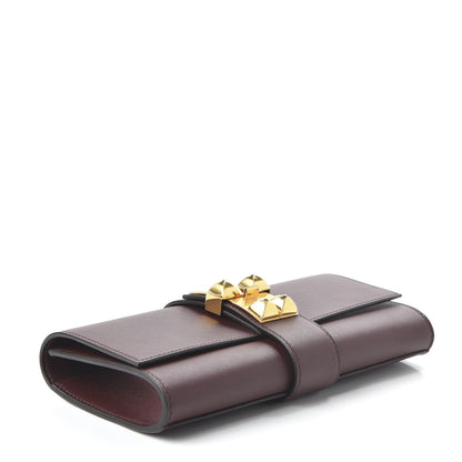 Hermes Swift Medor 23 Clutch Bordeaux 4 of 11