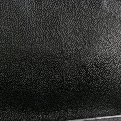 Chanel Caviar Quilted Jumbo Single Flap Black 10 of 16