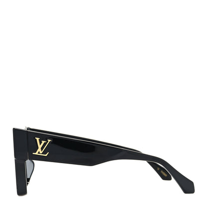 Louis Vuitton Acetate Cyclone Sunglasses Z1578E Black 3 of 9