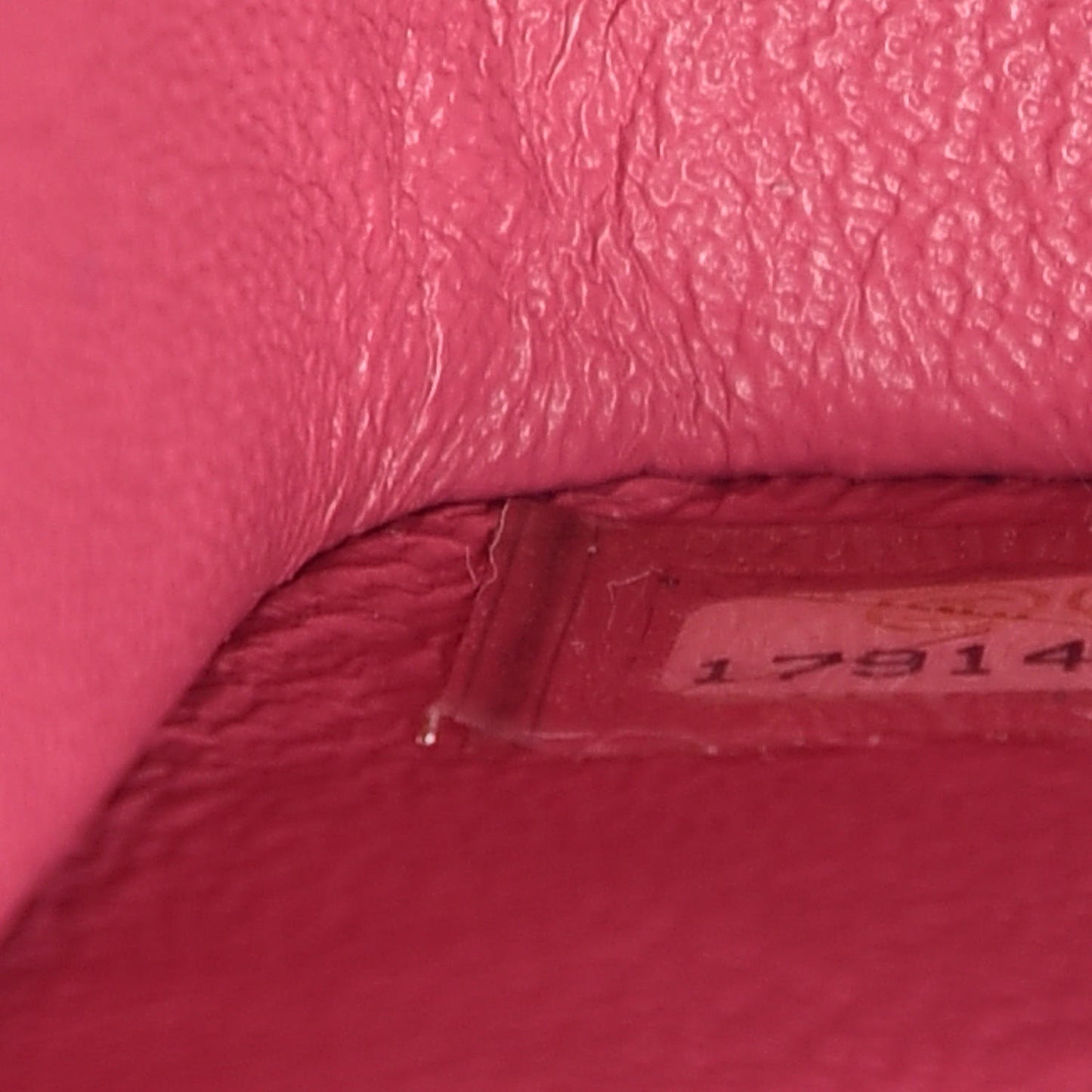 Lambskin Quilted Jumbo Double Flap Dark Pink
