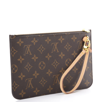Louis Vuitton Monogram Neverfull MM GM Pochette 2 of 7