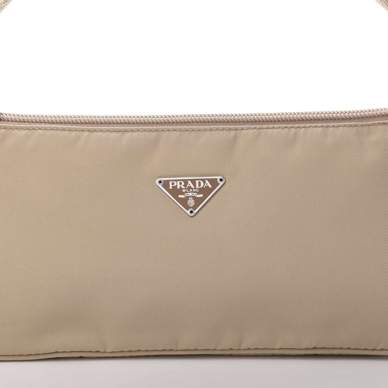 Prada Tessuto Nylon Pochette Bag Cammeo 8 of 10