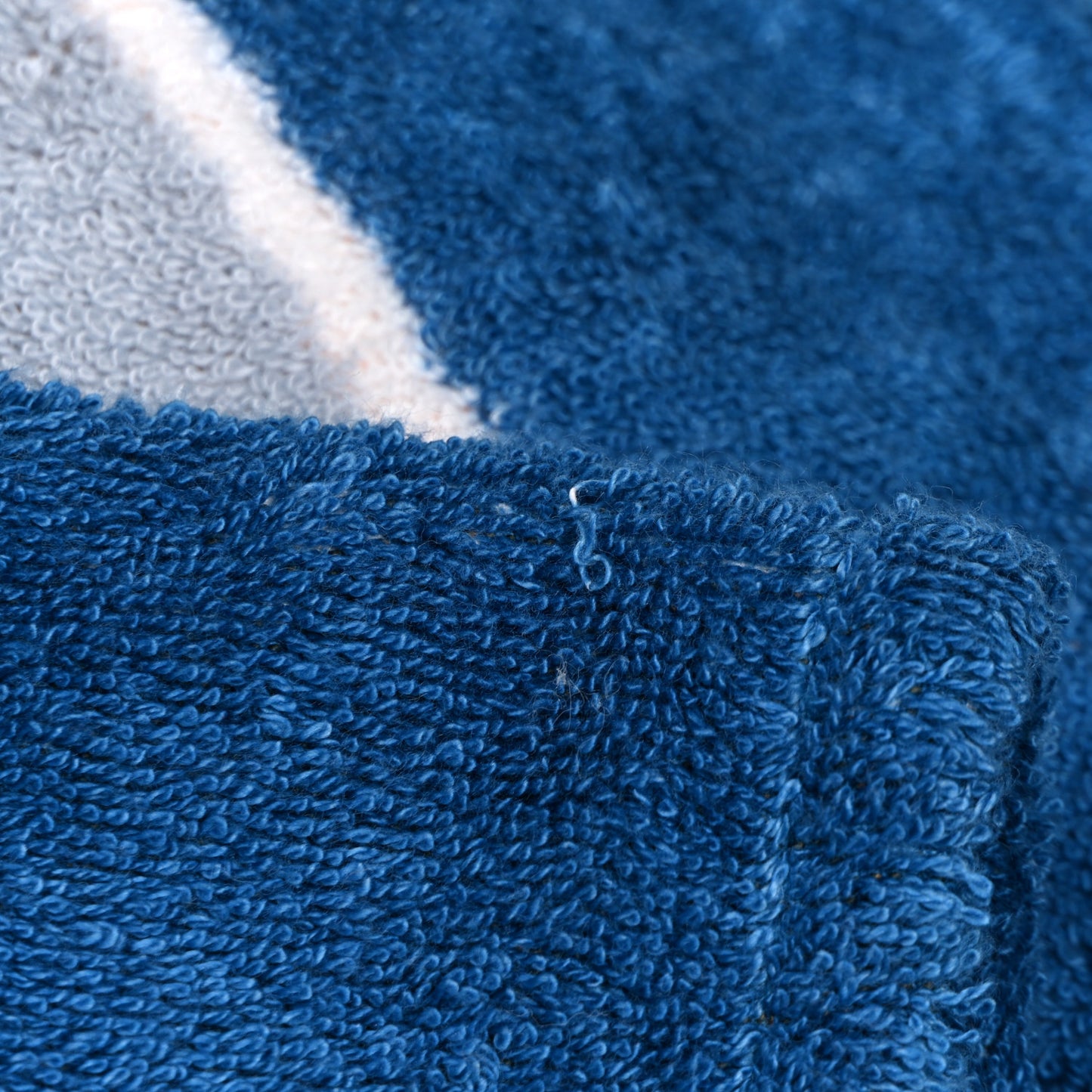 Cotton Terry Canoe H Beach Towel Denim