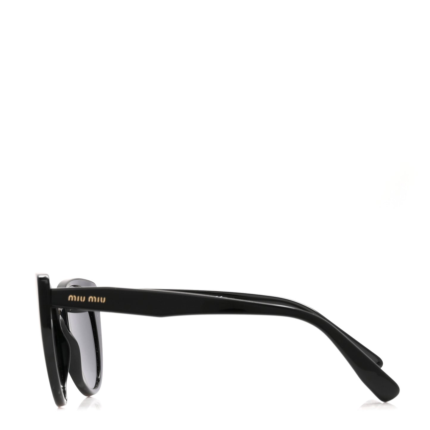 Acetate Cat Eye Sunglasses SMU 05X Black
