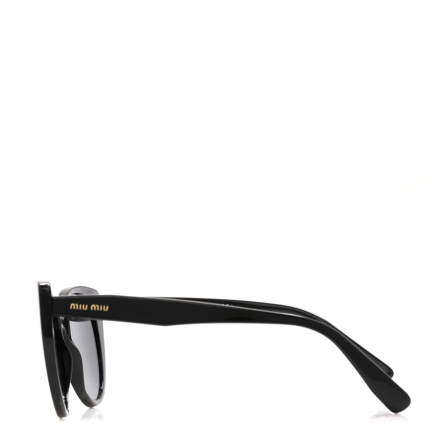 Miu Miu Acetate Cat Eye Sunglasses SMU 05X Black 3 of 7