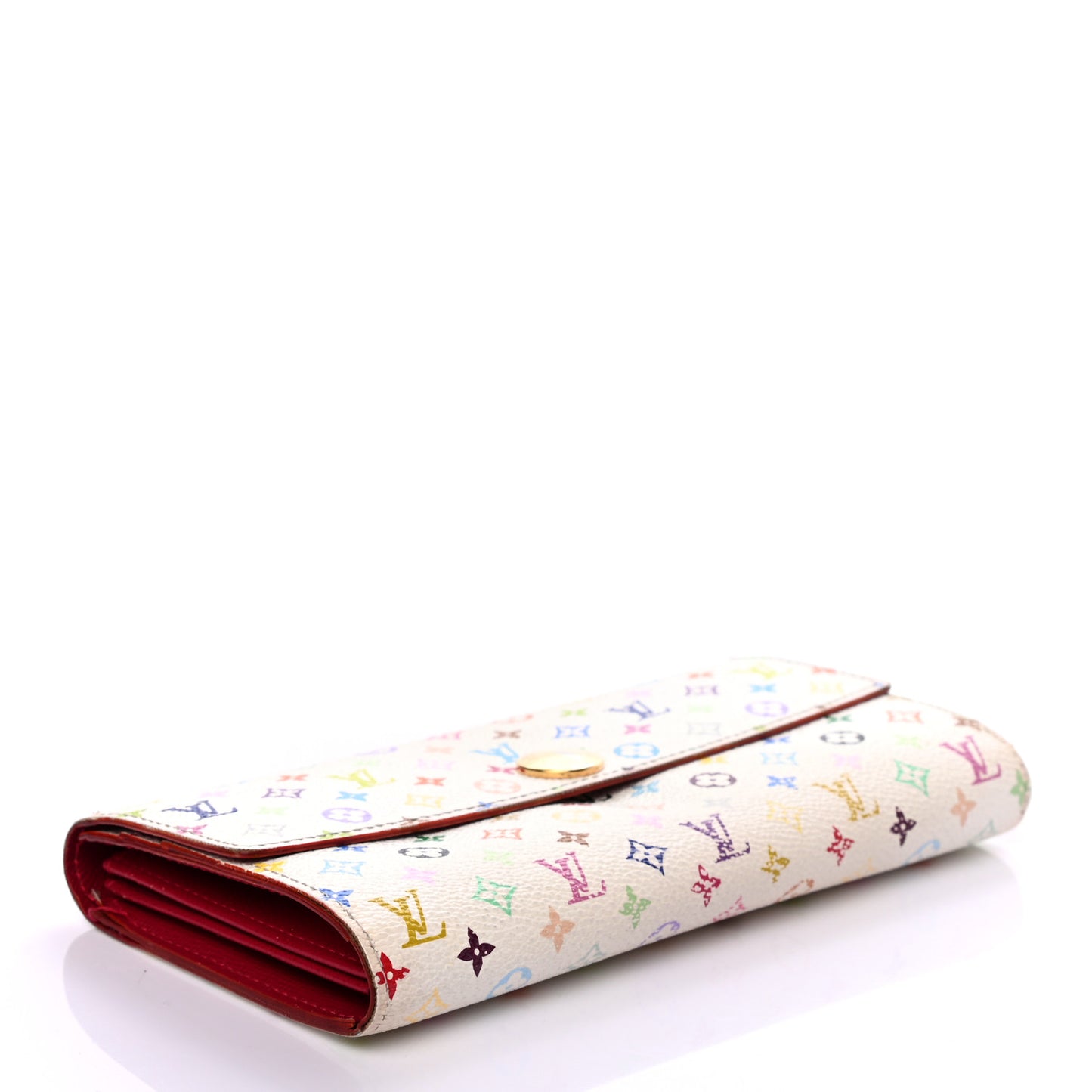 Monogram Multicolor Sarah Wallet White Eglantine