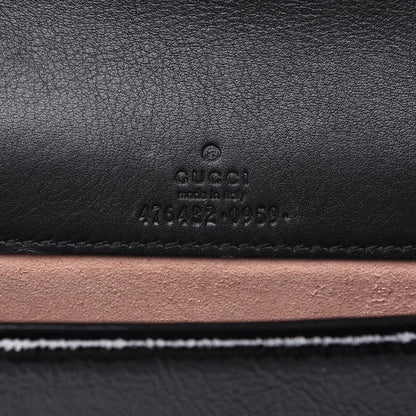Gucci Velvet Skipper Crystal GG Monogram Super Mini Dionysus Shoulder Bag Brown Black Black Diamond 6 of 13