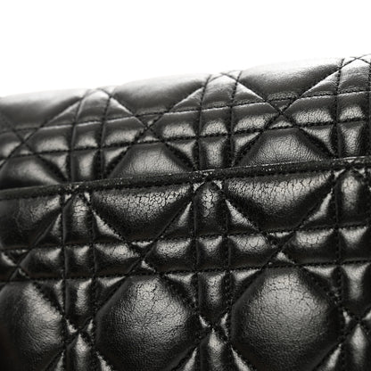 Christian Dior Lambskin Cannage Miss Dior Promenade Pouch Black 12 of 14