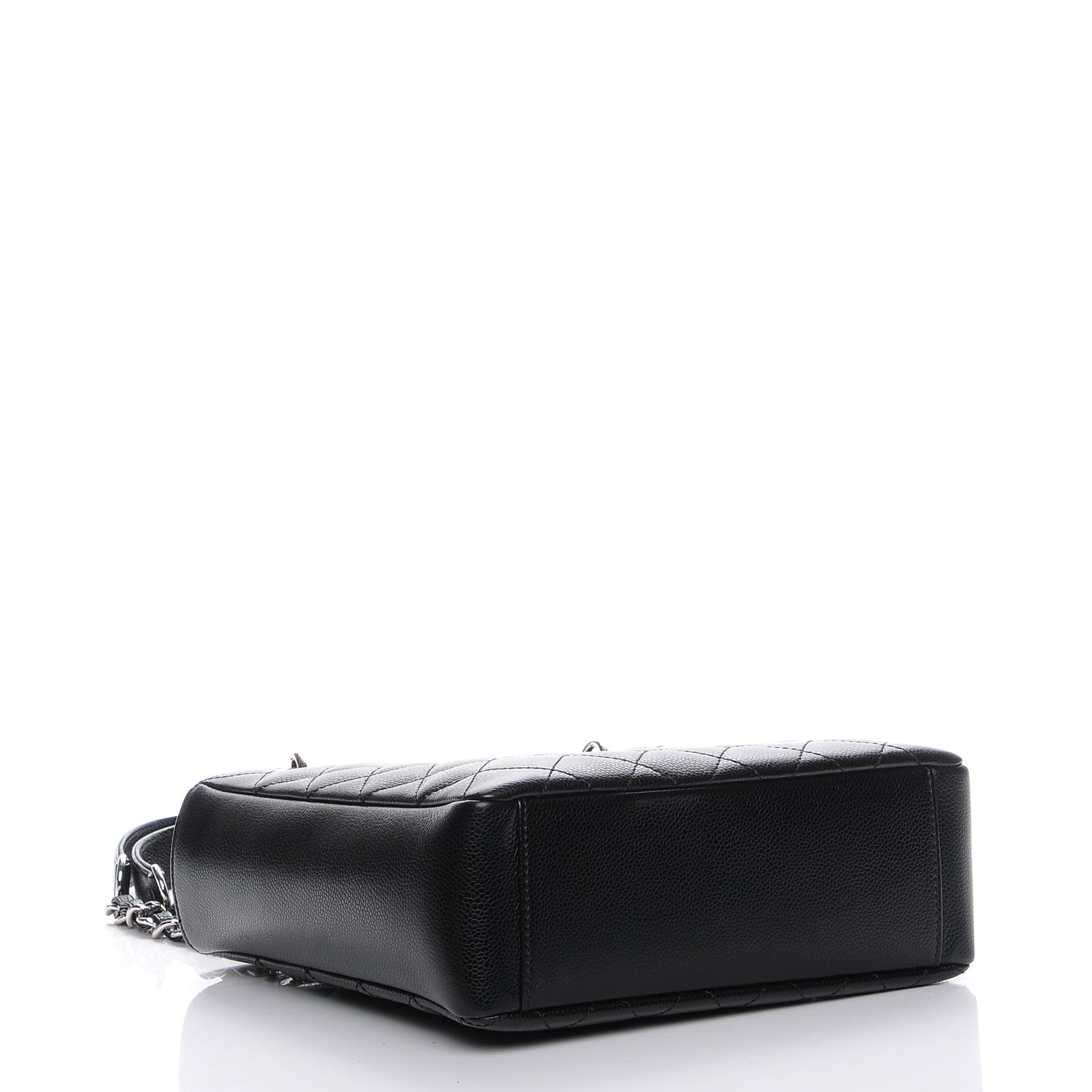 Chanel Caviar Quilted Petit Shopping Tote PST Black 4 of 8