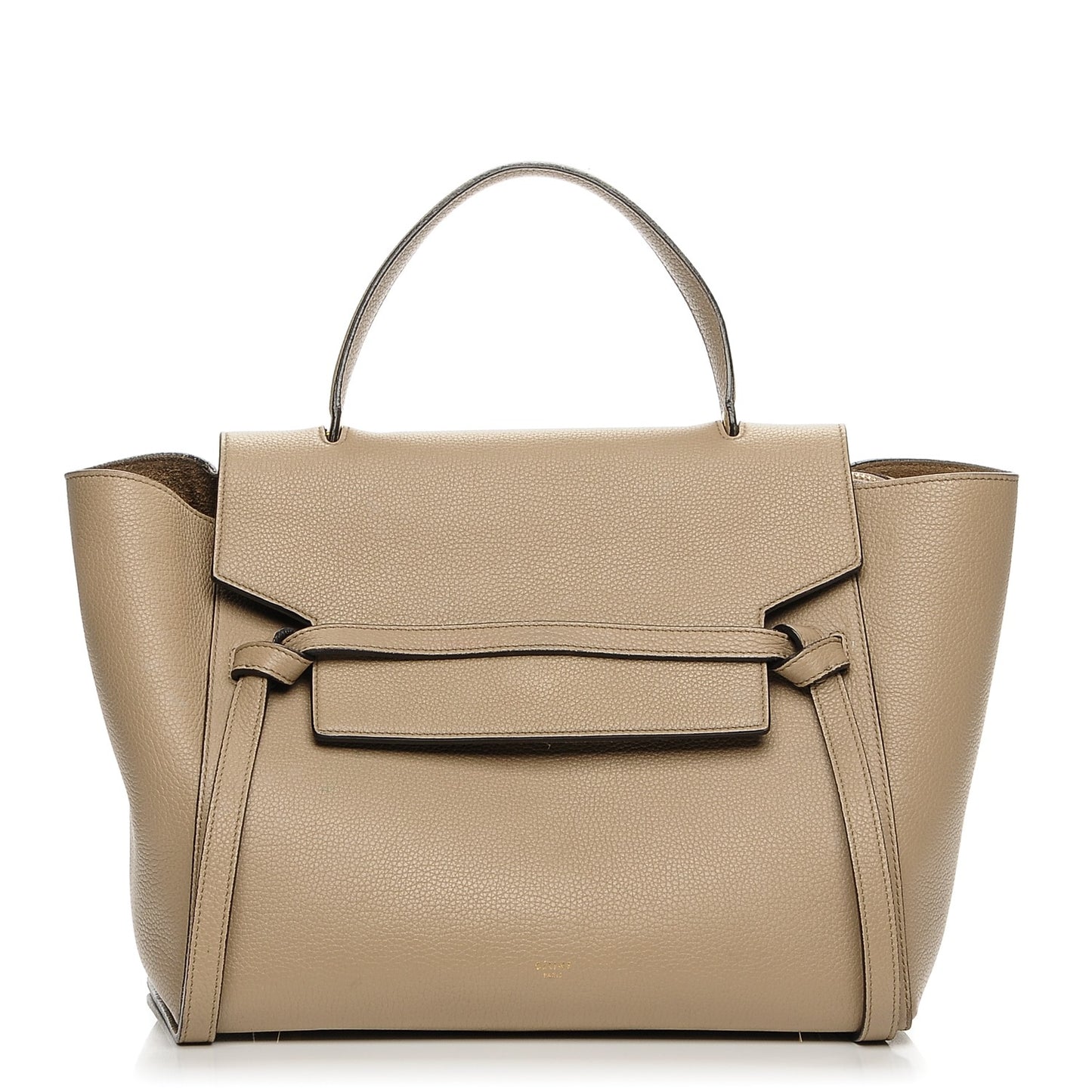 Baby Grained Calfskin Mini Belt Bag Dune