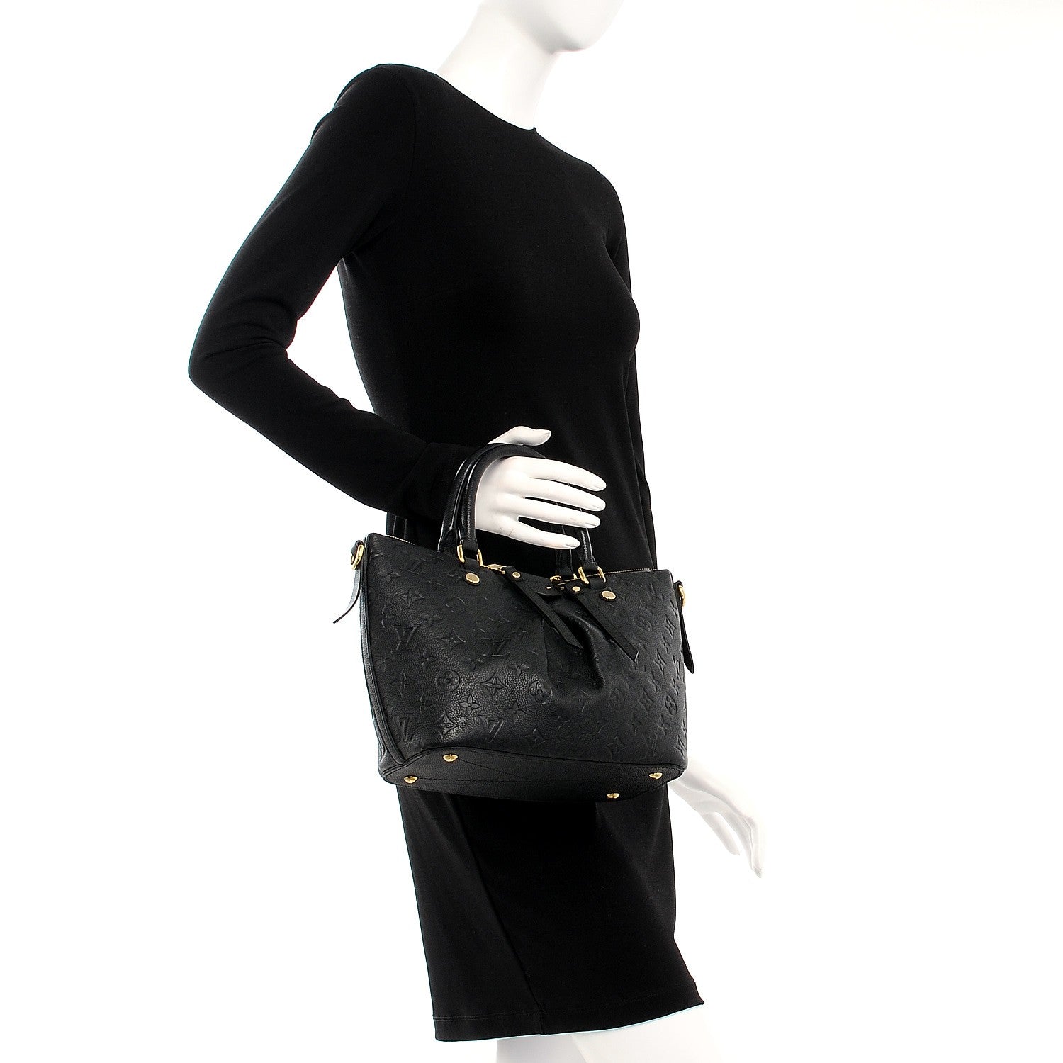 Louis Vuitton Empreinte Mazarine PM Black 3 of 9