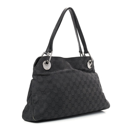 Gucci Monogram Medium Eclipse Shoulder Bag Black 3 of 11