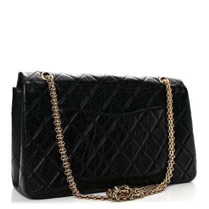 Chanel Aged Calfskin Quilted 2.55 Reissue 227 Flap Black 3 of 13