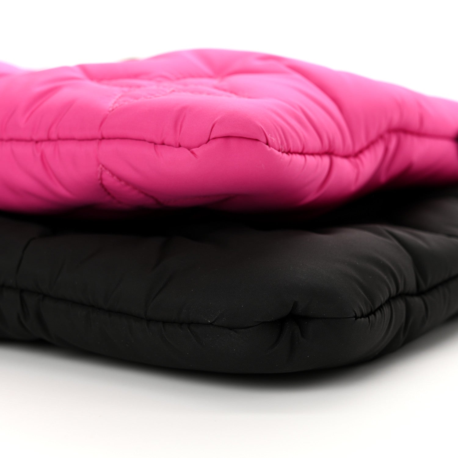 Louis Vuitton Econyl Monogram Pillow Maxi Multi Pochette Accessories Black Fuchsia 10 of 11