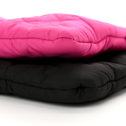 Louis Vuitton Econyl Monogram Pillow Maxi Multi Pochette Accessories Black Fuchsia 10 of 11