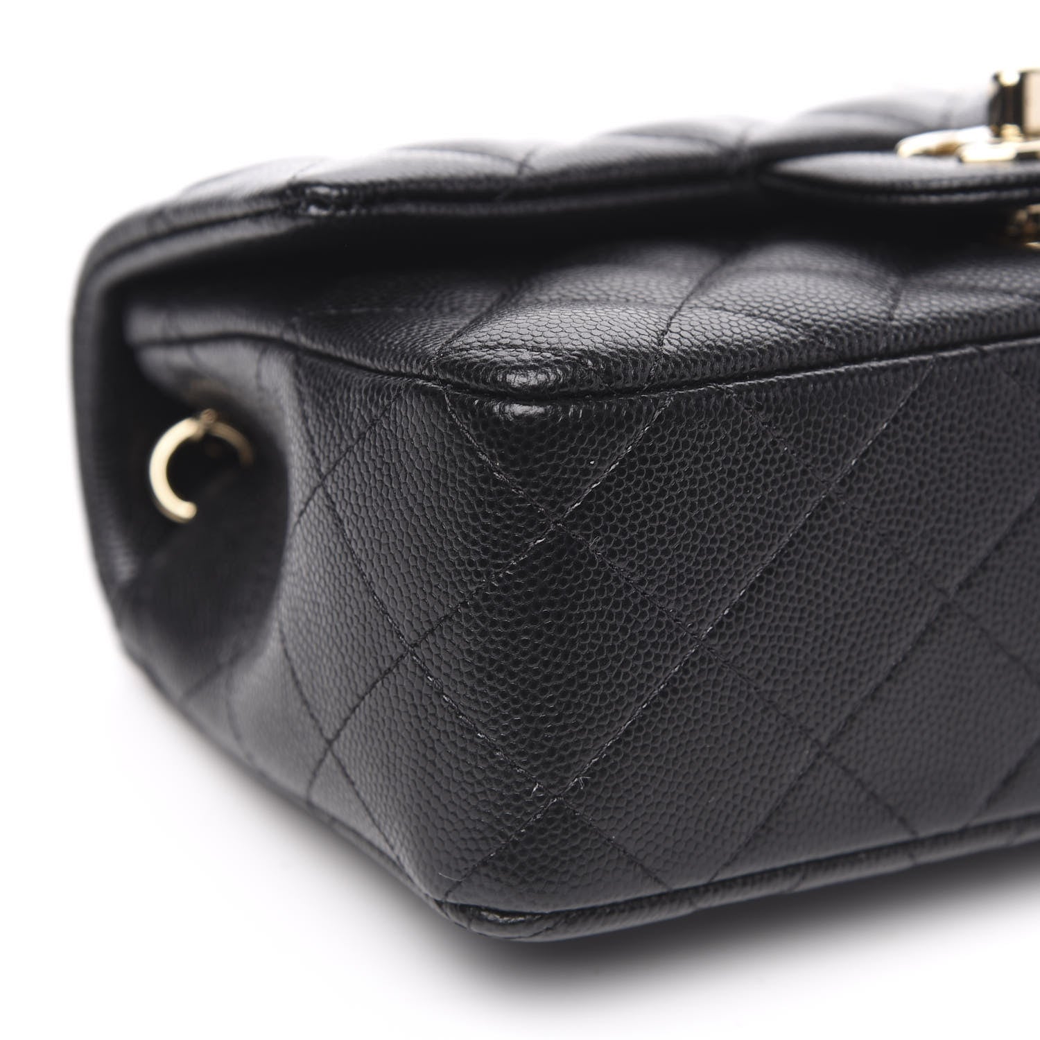 Chanel Caviar Quilted Mini Rectangular Flap Black 8 of 10
