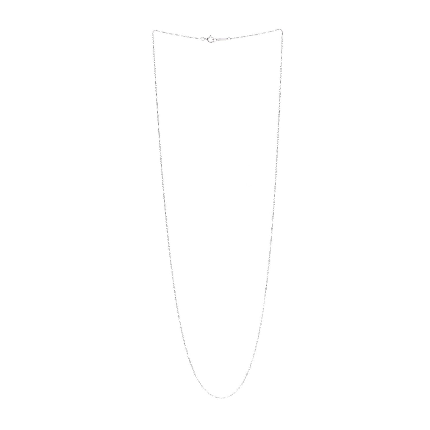 Platinum Chain Necklace 24"