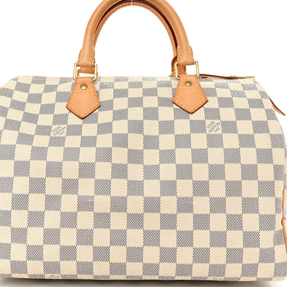 Louis Vuitton Damier Azur Speedy 30 8 of 12