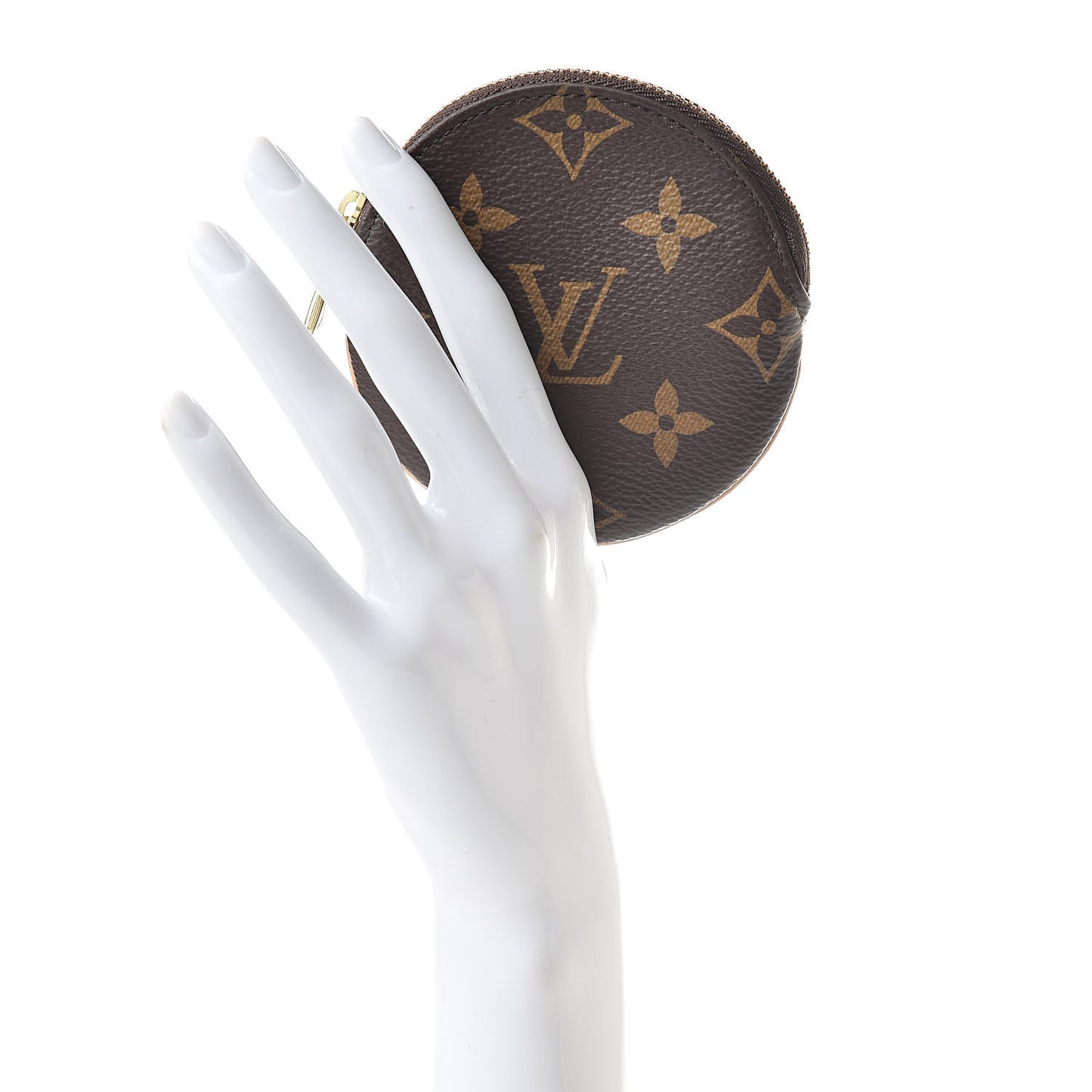Monogram Round Coin Purse