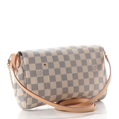 Louis Vuitton Damier Azur Favorite MM 3 of 8