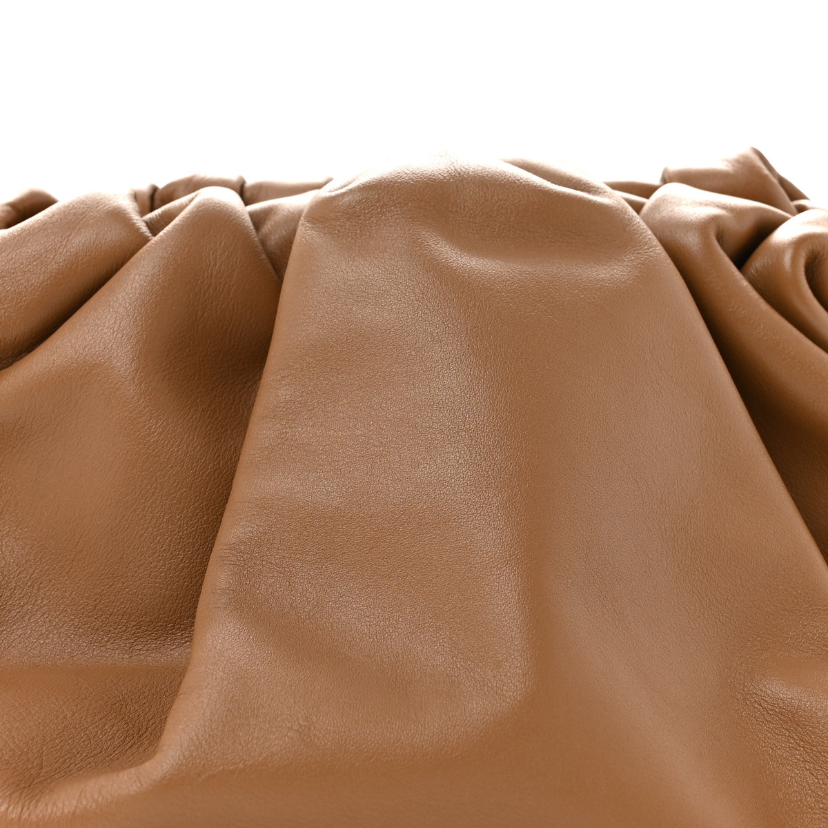 Bottega Veneta Smooth Butter Calf The Pouch Oversized Clutch Teak 8 of 10