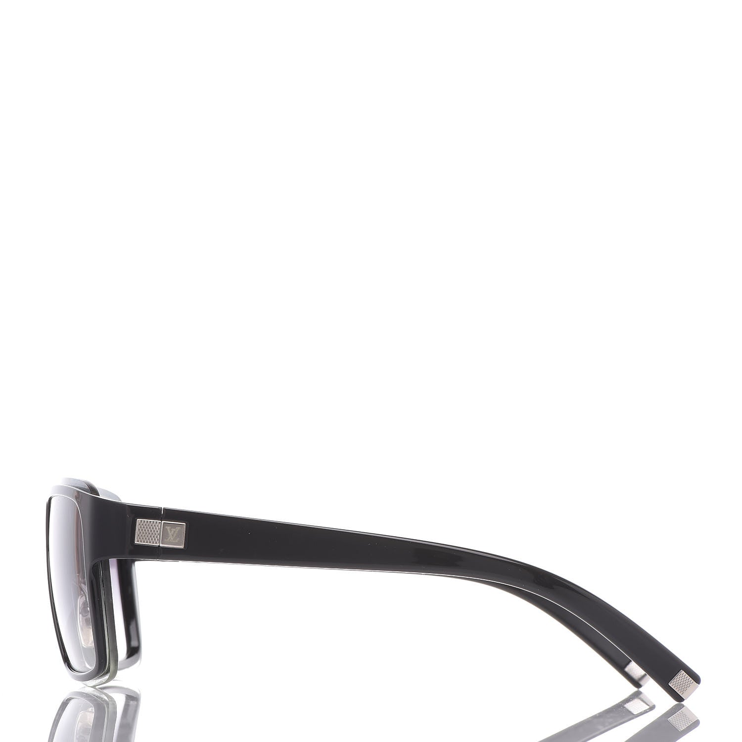 Louis Vuitton Acetate Enigme GM Sunglasses Z0361U Black 2 of 8