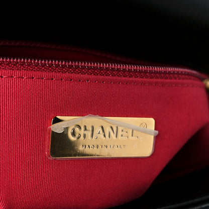 Chanel Lambskin Quilted Large Chanel 19 Flap Black 6 of 10