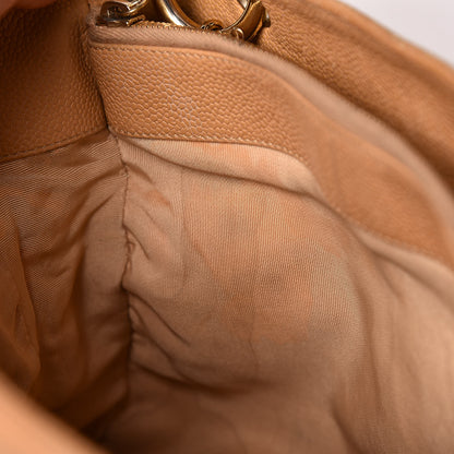 Chanel Caviar Quilted Grand Shopping Tote GST Beige 12 of 21