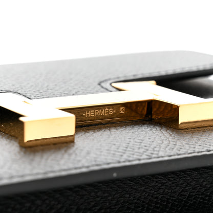 Hermes Epsom Constance Slim Wallet Black 8 of 9