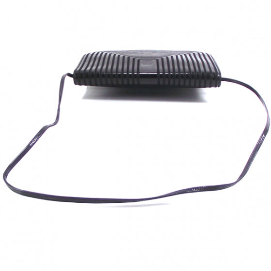 Fendi Leather Flap Cross Body Bag Black 6 of 10