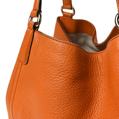Gucci Pebbled Calfskin Medium Soho Shoulder Bag Curcuma 12 of 14