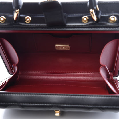 Dolce & Gabbana Lambskin Quilted Box Bag Black 5 of 7