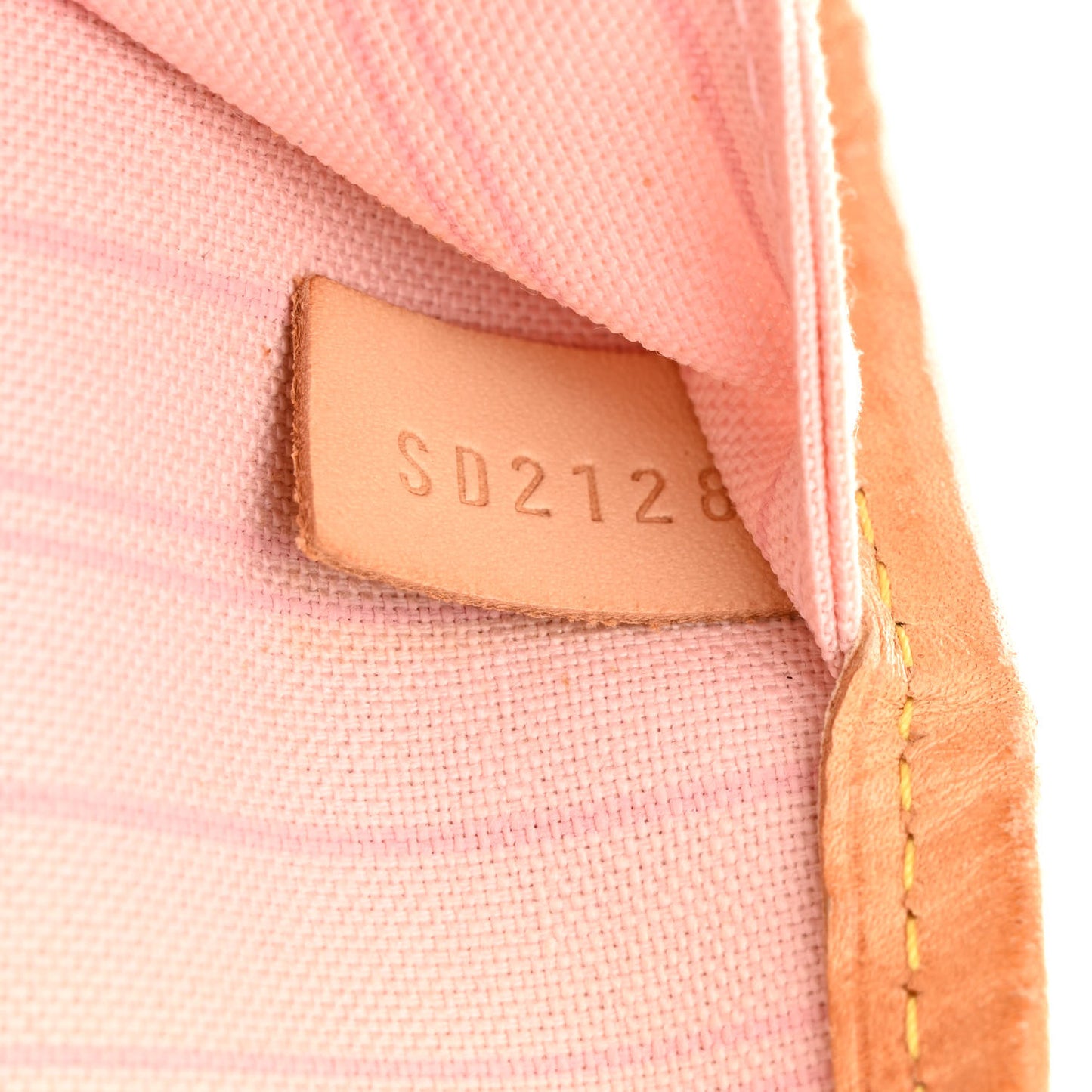 Damier Azur Neo Neverfull MM Rose Ballerine