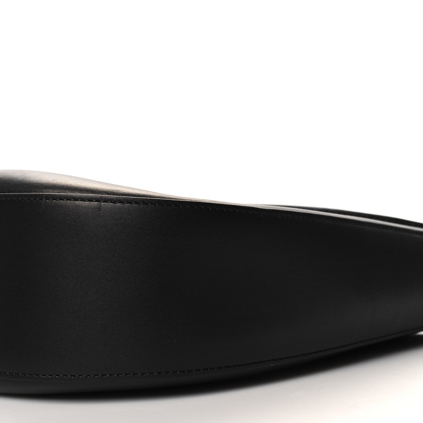 Satin Calfskin Jacquard Luna Bag Black