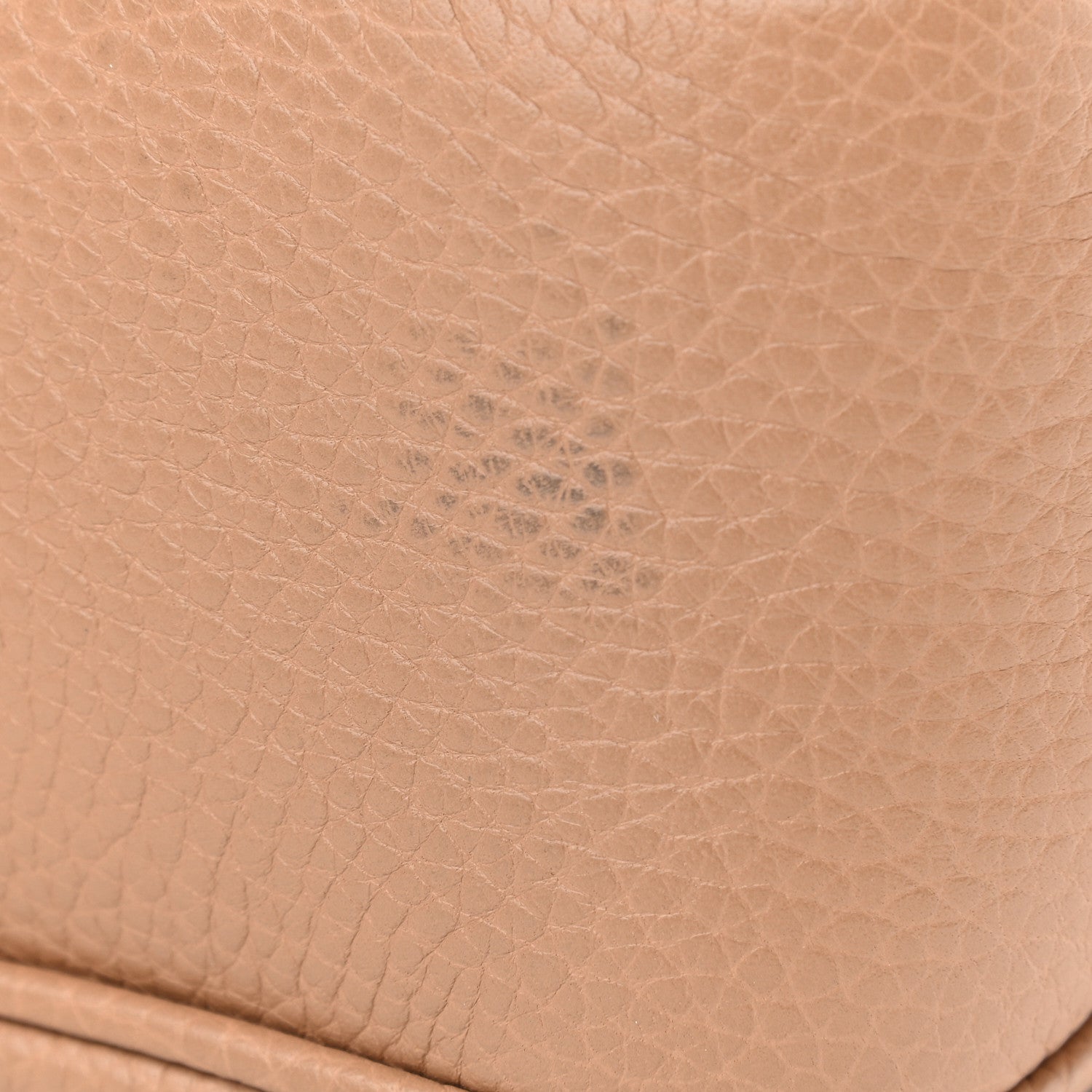 Gucci Pebbled Calfskin Small Soho Disco Bag Camelia 11 of 11