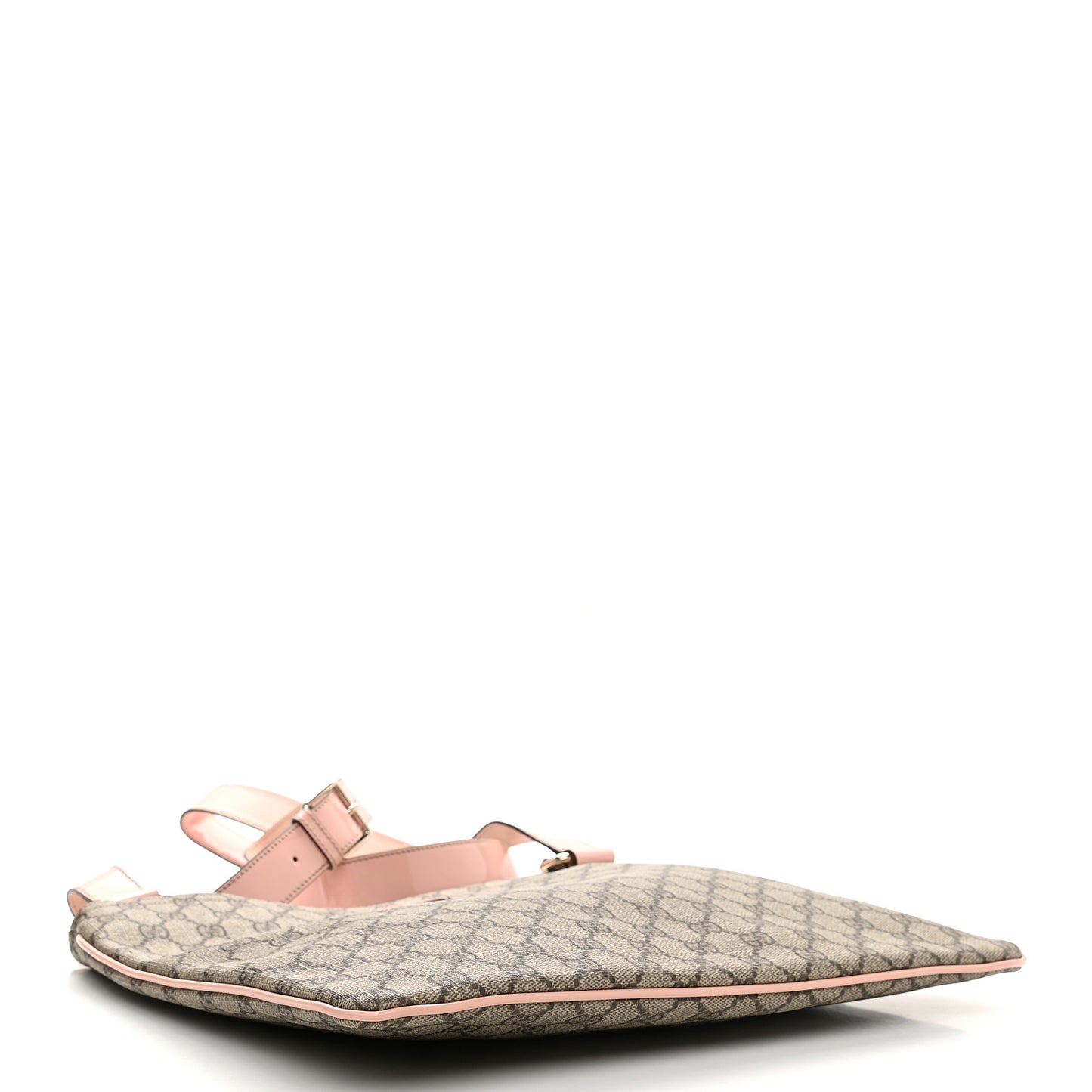 GG Supreme Monogram Medium Flat Messenger Bag Light Pink