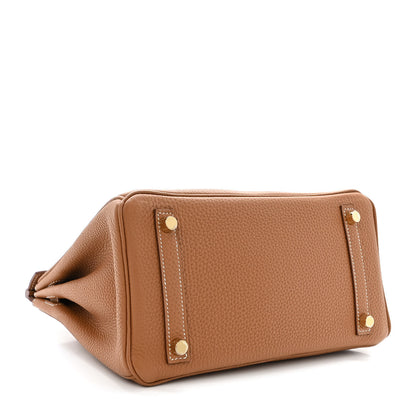 Hermes Togo Birkin 25 Gold 4 of 11