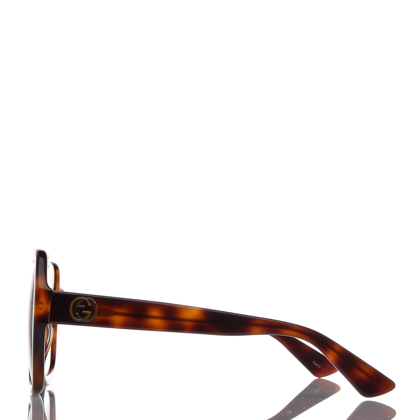 Acetate Square Frame GG0096S Sunglasses Tortoise