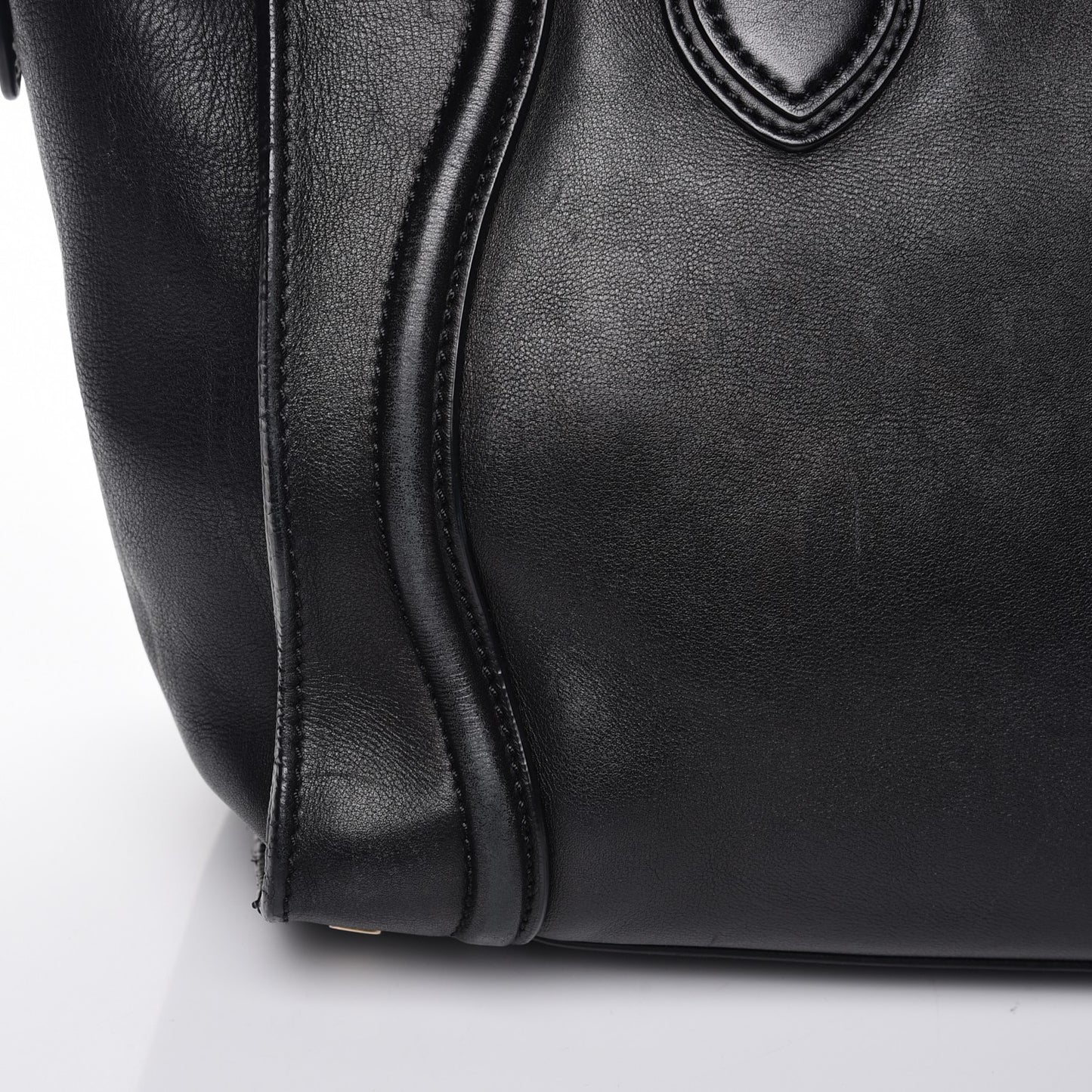 Smooth Calfskin Mini Luggage Black