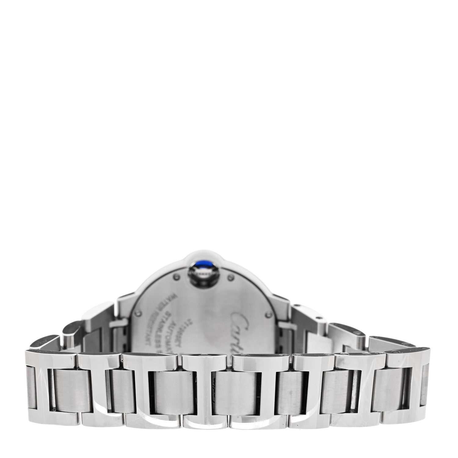 Cartier Stainless Steel 33mm Ballon Bleu De Cartier Automatic Watch Ice Blue 3 of 5