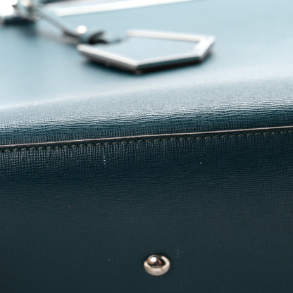 Fendi Vitello Elite Regular 2Jours Tote Oceano 11 of 12